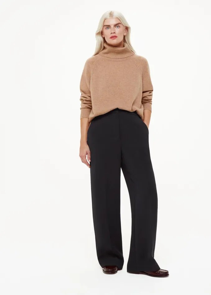 Black Petite Ultimate Full Length Trouser Women Whistles Petite Trousers and Jeans