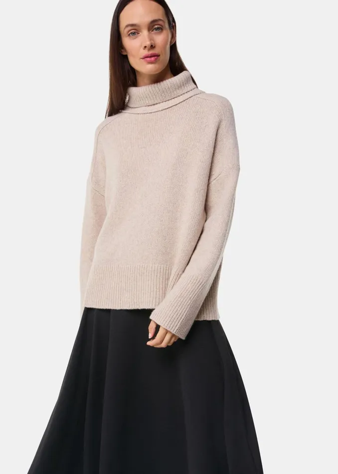 Black Ponte Full Skirt Women Whistles Skirts