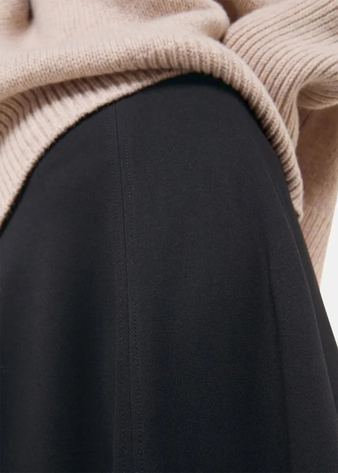 Black Ponte Full Skirt Women Whistles Skirts
