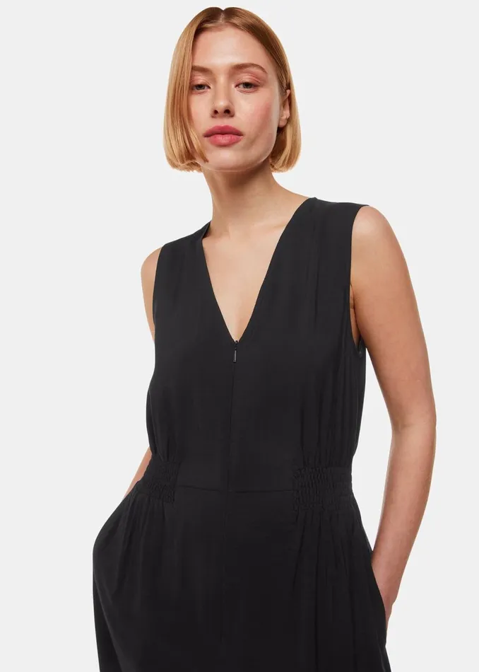 Black Remmie Jumpsuit Women Whistles Jumpsuits