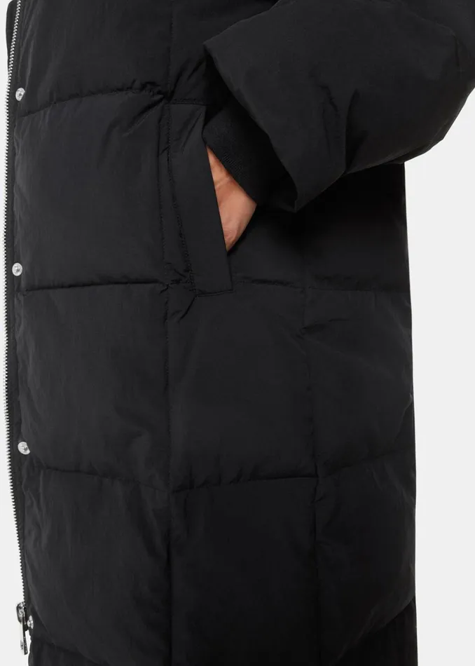 Black Una Puffa Coat Women Whistles Coats and Jackets