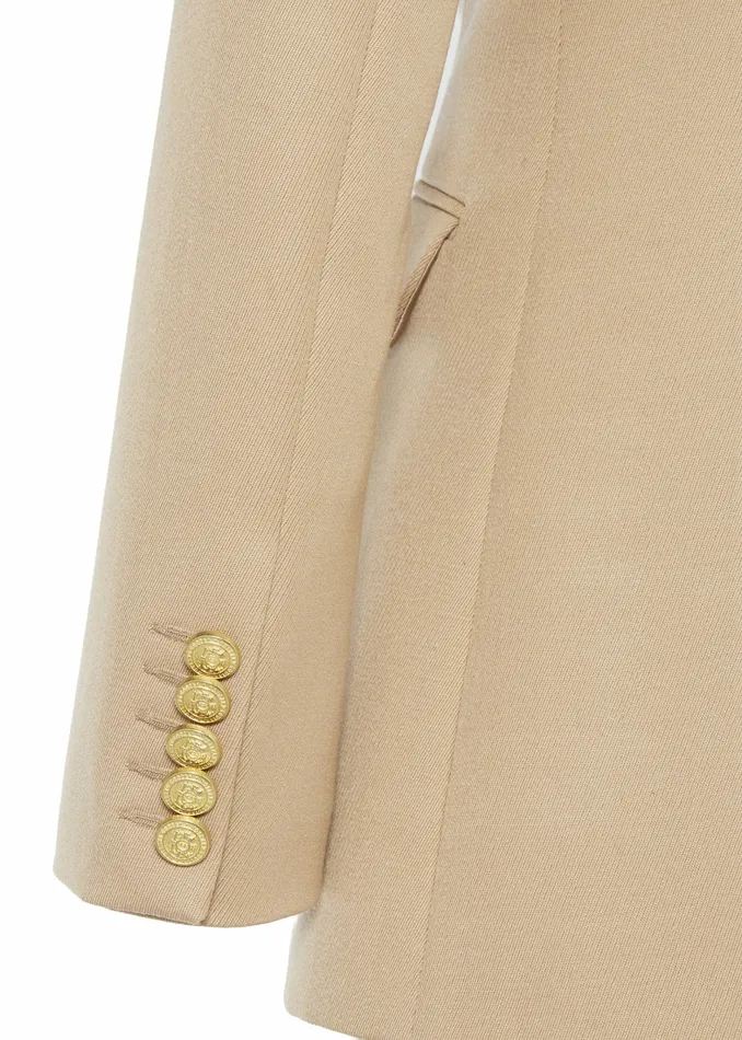 Blazers Double Breasted Blazer Camel Twill Holland Cooper Womens Blazers Double Breasted Blazer Camel Twill Holland Cooper Womens
