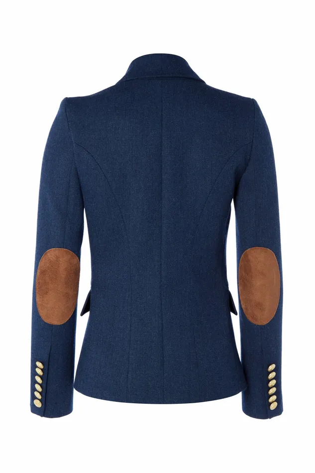 Blazers Womens Holland Cooper Knightsbridge Blazer Denim Blazers Womens Holland Cooper Knightsbridge Blazer Denim