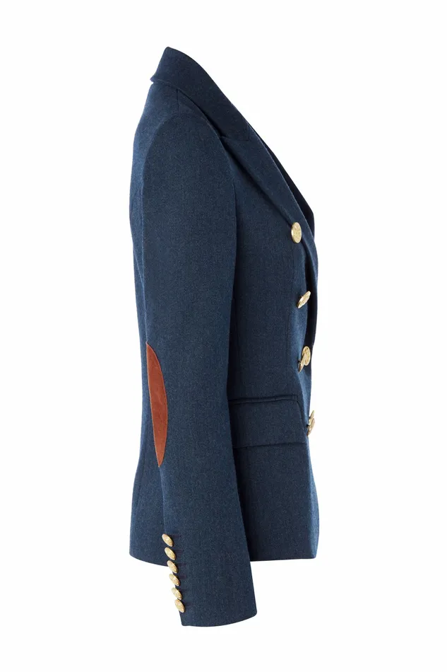 Blazers Womens Holland Cooper Knightsbridge Blazer Denim Blazers Womens Holland Cooper Knightsbridge Blazer Denim