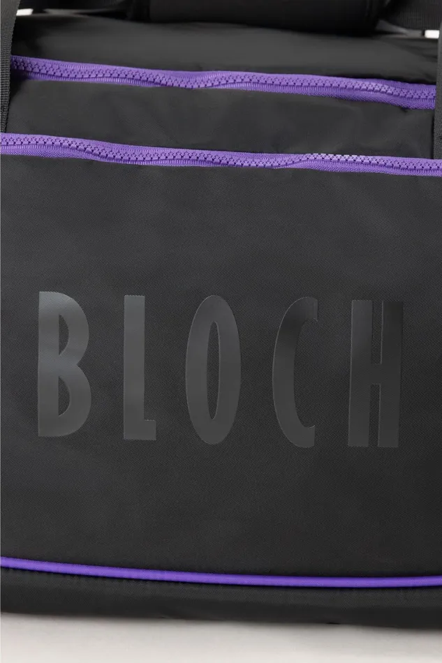 Bloch Bags Accessories Bloch Troupe Dance Bag Black Purple Nylon Bloch Bags Accessories Bloch Troupe Dance Bag Black Purple Nylon