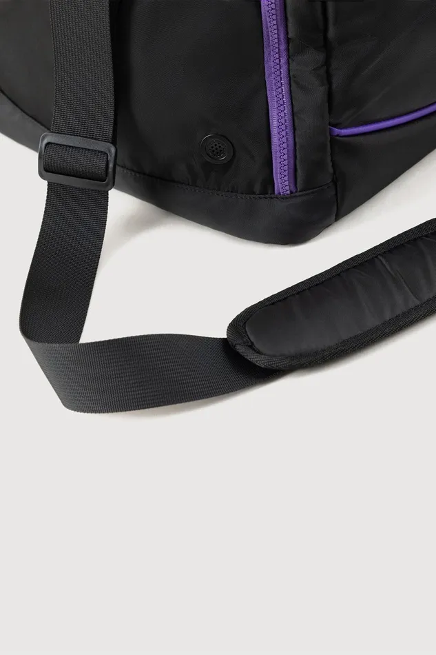 Bloch Bags Accessories Bloch Troupe Dance Bag Black Purple Nylon Bloch Bags Accessories Bloch Troupe Dance Bag Black Purple Nylon