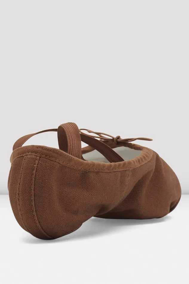 Bloch Ballet Adults Ladies Pump Canvas Ballet Shoes Cocoa Canvas