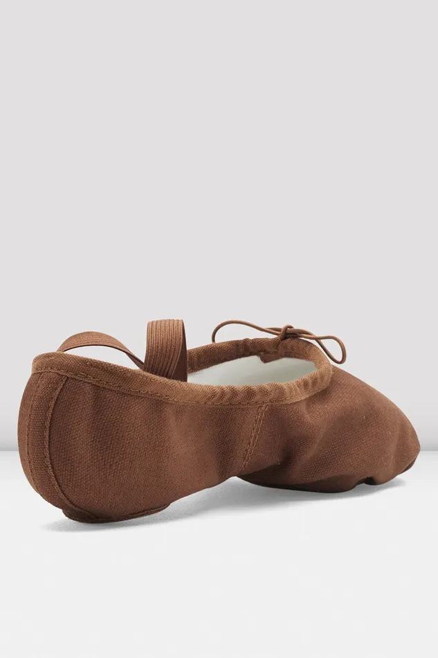 Bloch Ballet Adults Mens Pump Canvas Ballet Shoes Cocoa Canvas