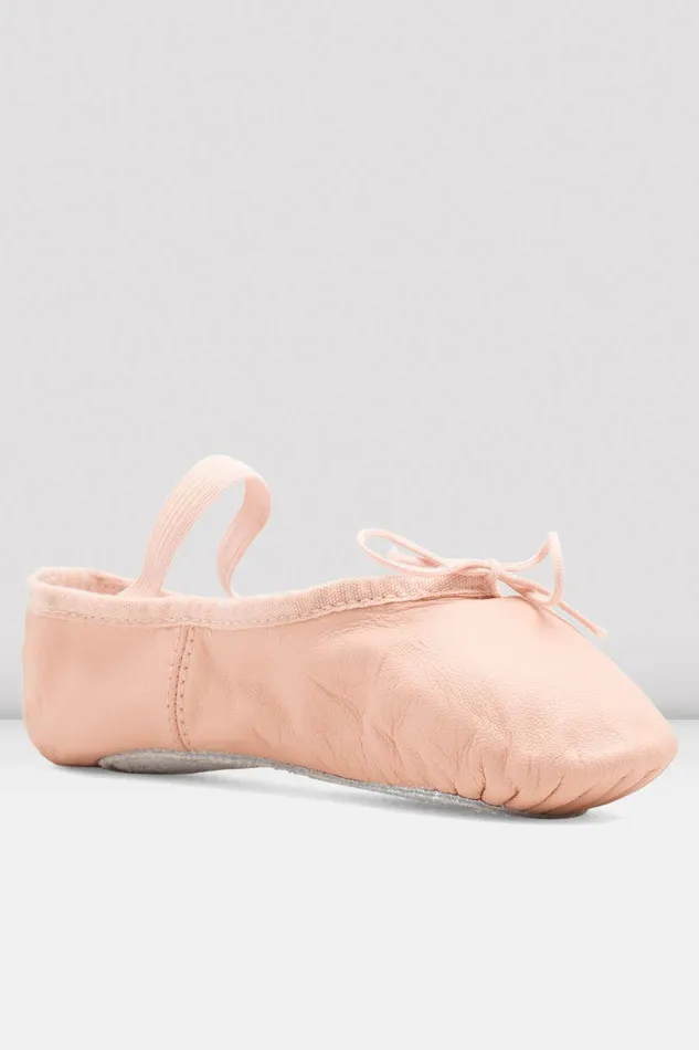 Bloch Ballet Children Childrens Bunnyhop Leather Ballet Shoes Pink Leather