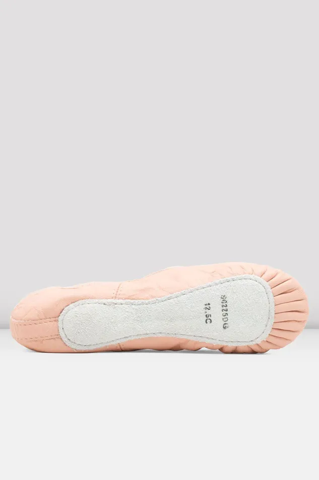 Bloch Ballet Children Childrens Bunnyhop Leather Ballet Shoes Pink Leather