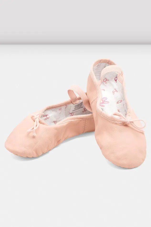 Bloch Ballet Children Childrens Bunnyhop Leather Ballet Shoes Pink Leather