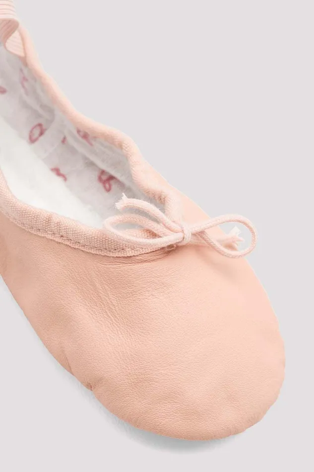 Bloch Ballet Children Childrens Bunnyhop Leather Ballet Shoes Pink Leather