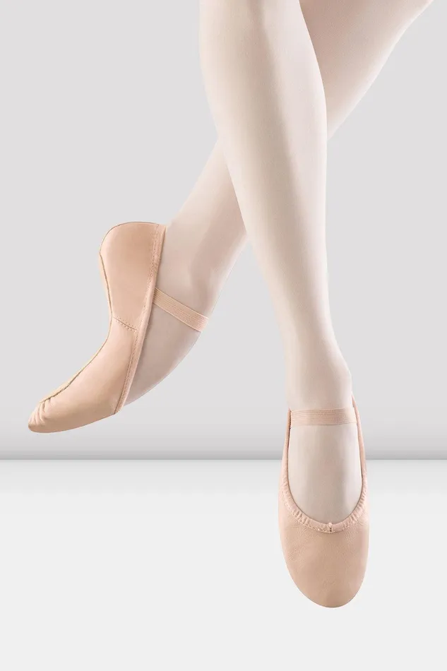 Bloch Ballet Children Childrens Dansoft Leather Ballet Shoes Pink Leather
