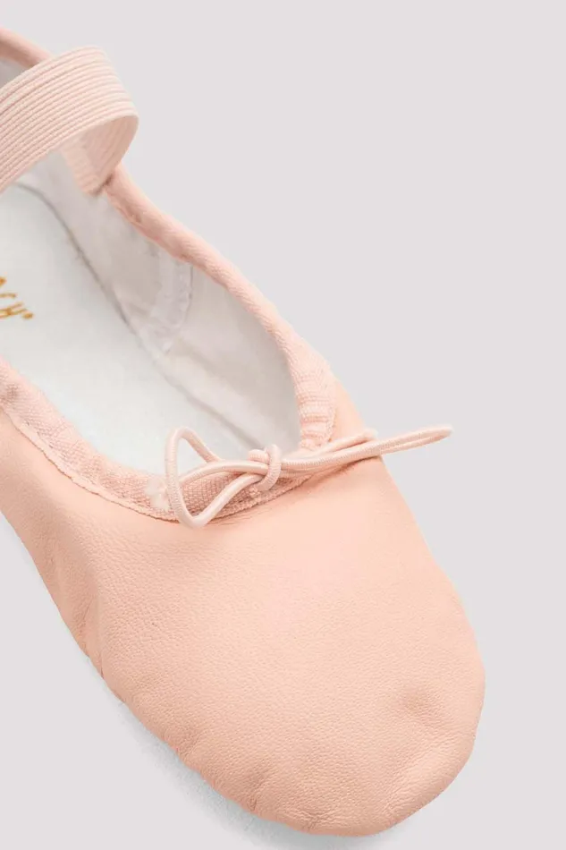 Bloch Ballet Children Childrens Dansoft Leather Ballet Shoes Pink Leather