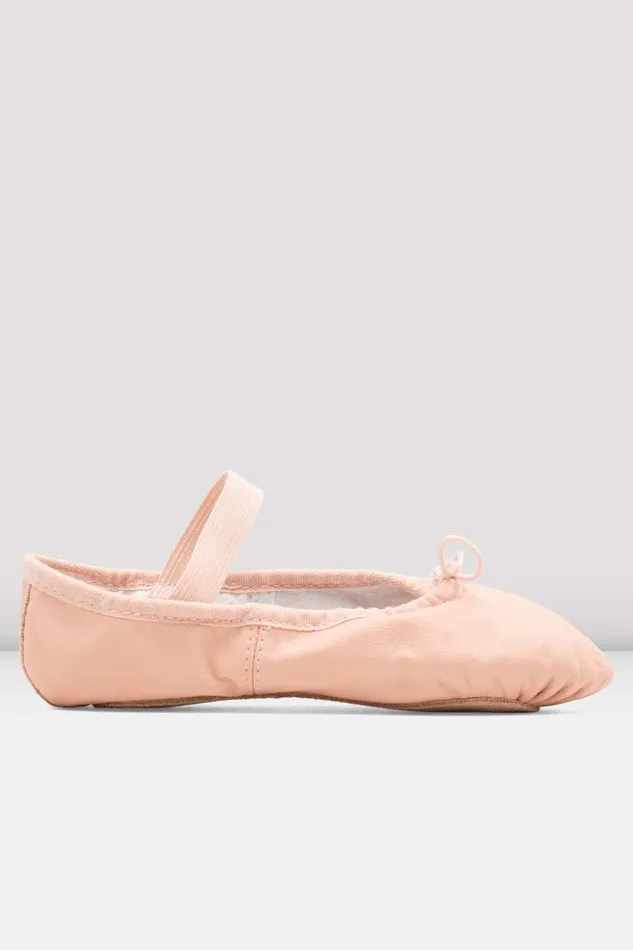 Bloch Ballet Children Childrens Dansoft Leather Ballet Shoes Pink Leather