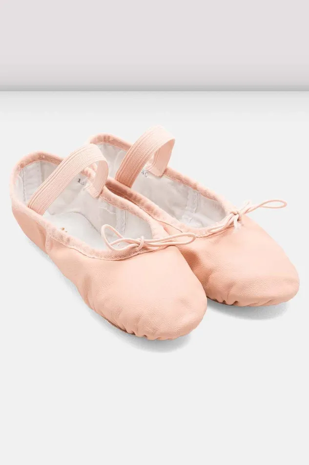 Bloch Ballet Children Childrens Dansoft Leather Ballet Shoes Pink Leather