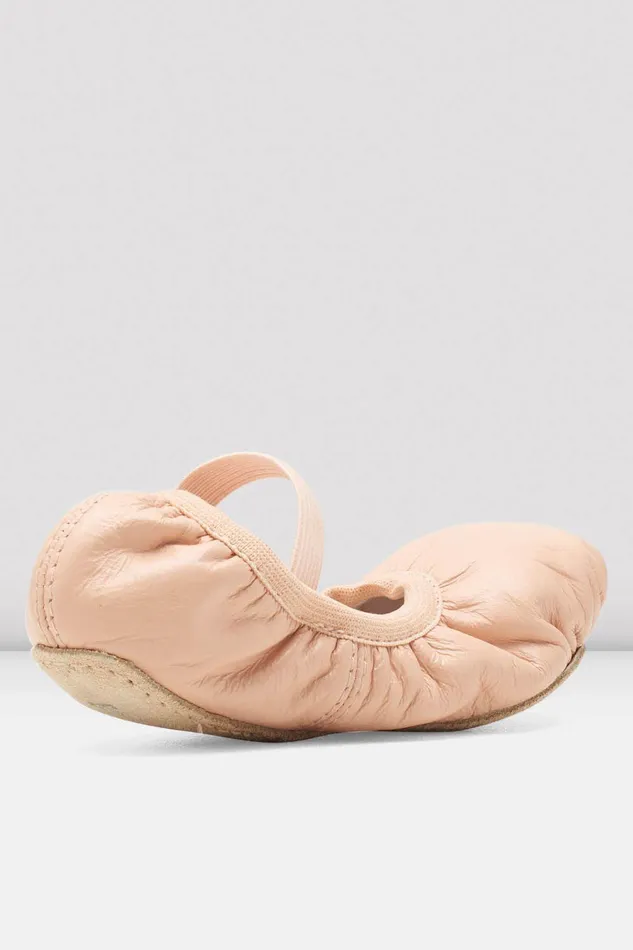 Bloch Ballet Children Childrens Giselle Leather Ballet Shoes Pink Leather