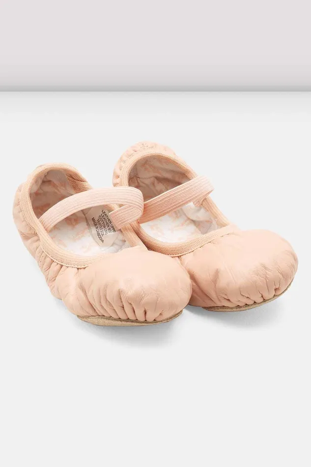 Bloch Ballet Children Childrens Giselle Leather Ballet Shoes Pink Leather