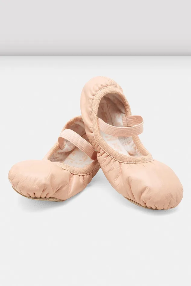 Bloch Ballet Children Childrens Giselle Leather Ballet Shoes Pink Leather