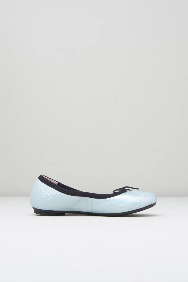 Bloch Ballet Flats Children Girls Elara Ballet Flats Iridescent Green