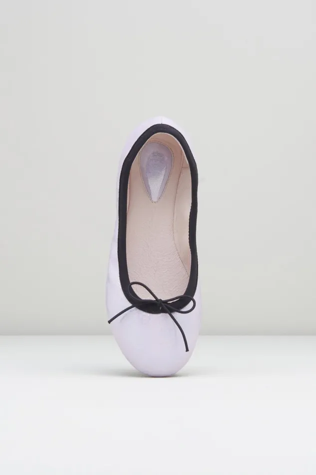 Bloch Ballet Flats Children Girls Elara Ballet Flats Iridescent Purple