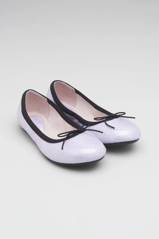 Bloch Ballet Flats Children Girls Elara Ballet Flats Iridescent Purple