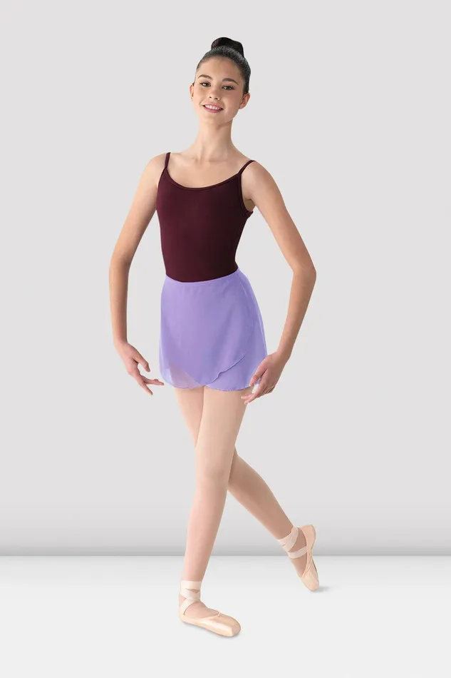 Bloch Basics Adults Ladies Mirella Georgette Wrap Skirt Lilac