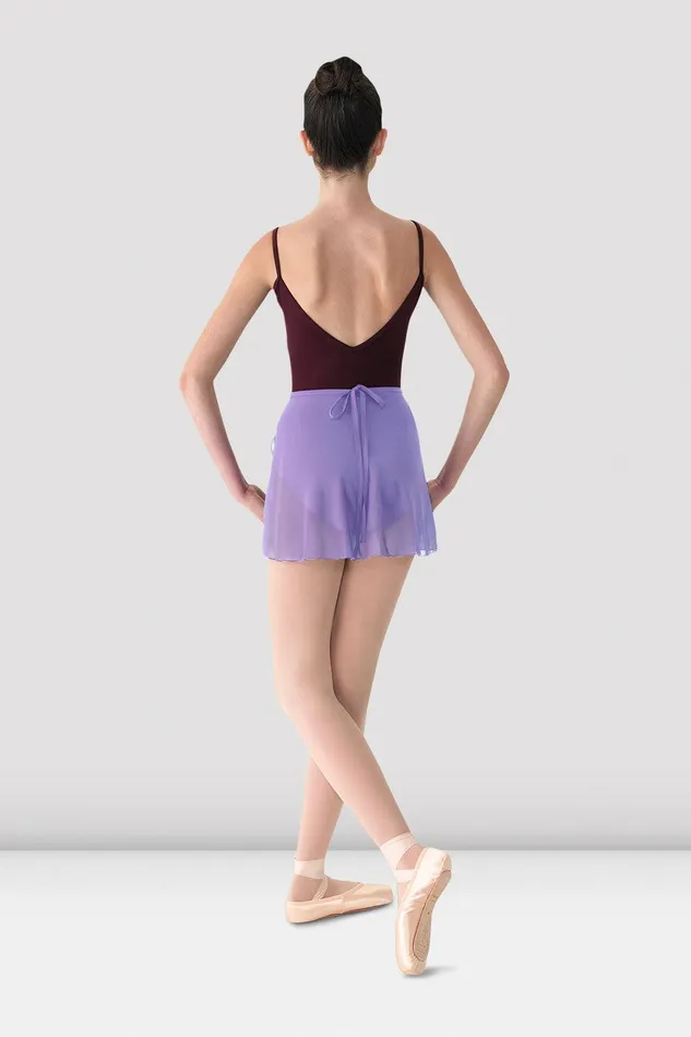 Bloch Basics Adults Ladies Mirella Georgette Wrap Skirt Lilac