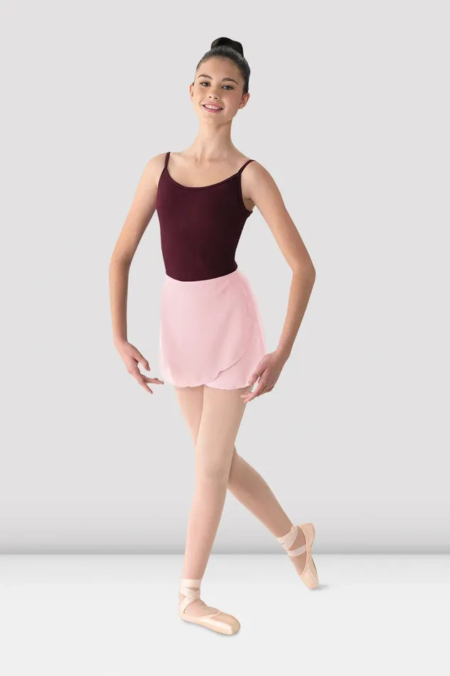 Bloch Basics Adults Ladies Mirella Georgette Wrap Skirt Pink
