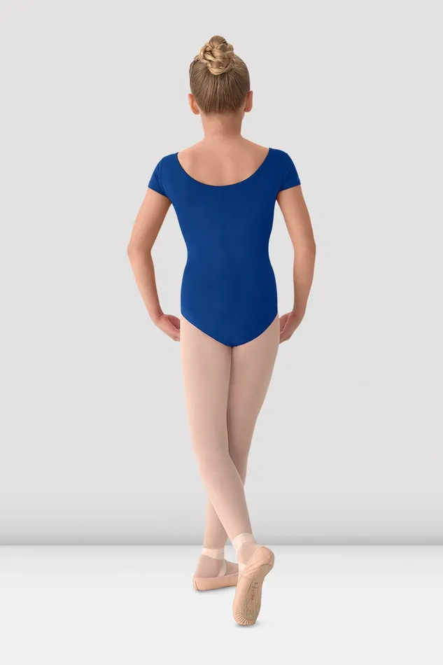 Bloch Basics Children Girls Mirella Classic Short Sleeve Leotard Royal Bloch Basics Children Girls Mirella Classic Short Sleeve Leotard Royal