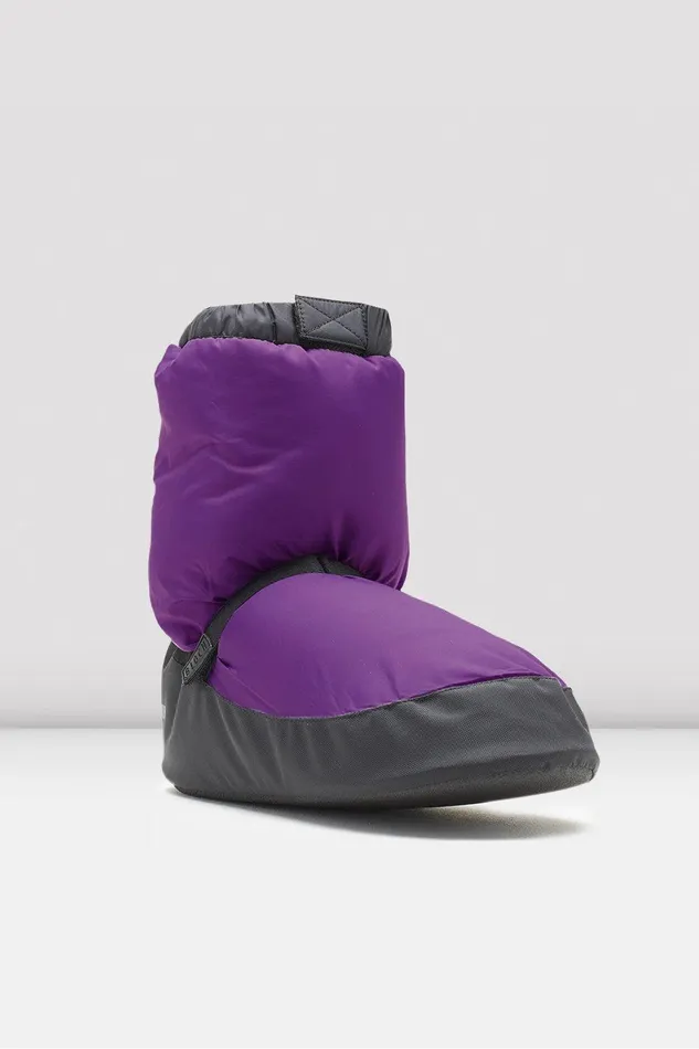 Bloch Booties Adults Adult Warm Up Booties Purple Nylon