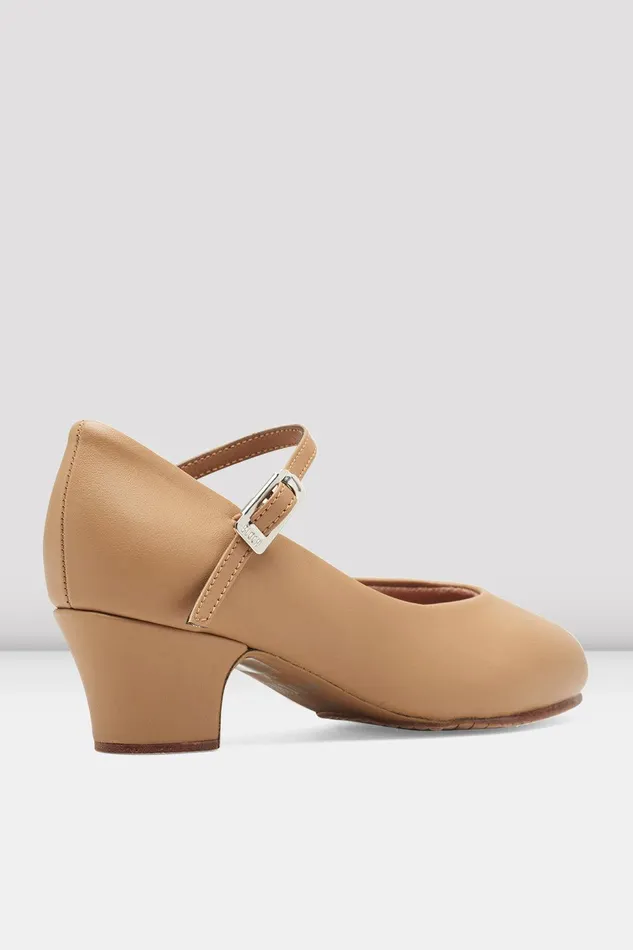 Bloch Character Adults Ladies BroadwayLo Character Shoes Tan Synthetic Leather