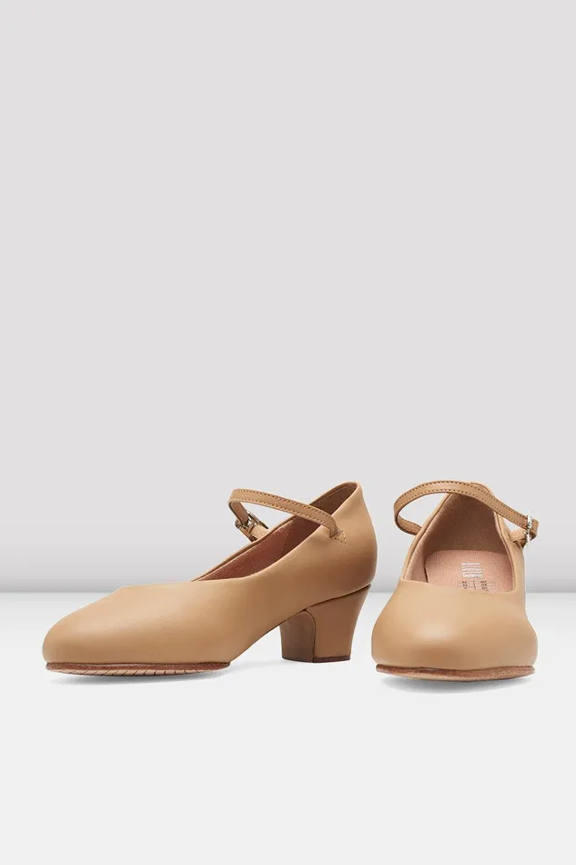 Bloch Character Adults Ladies BroadwayLo Character Shoes Tan Synthetic Leather