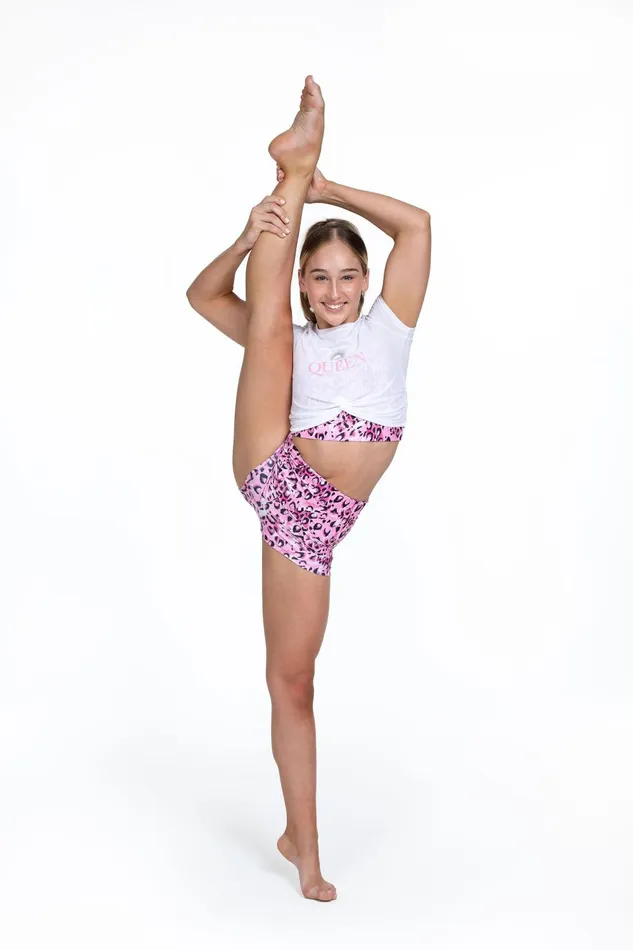 Bloch Crop Tops Children Bloch X Flo Active Twist Front Tee White Bloch Crop Tops Children Bloch X Flo Active Twist Front Tee White