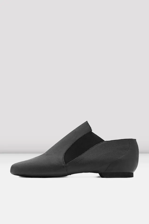 Bloch Jazz Adults Ladies Dance Now Split Sole Leather Jazz Booties Black Leather