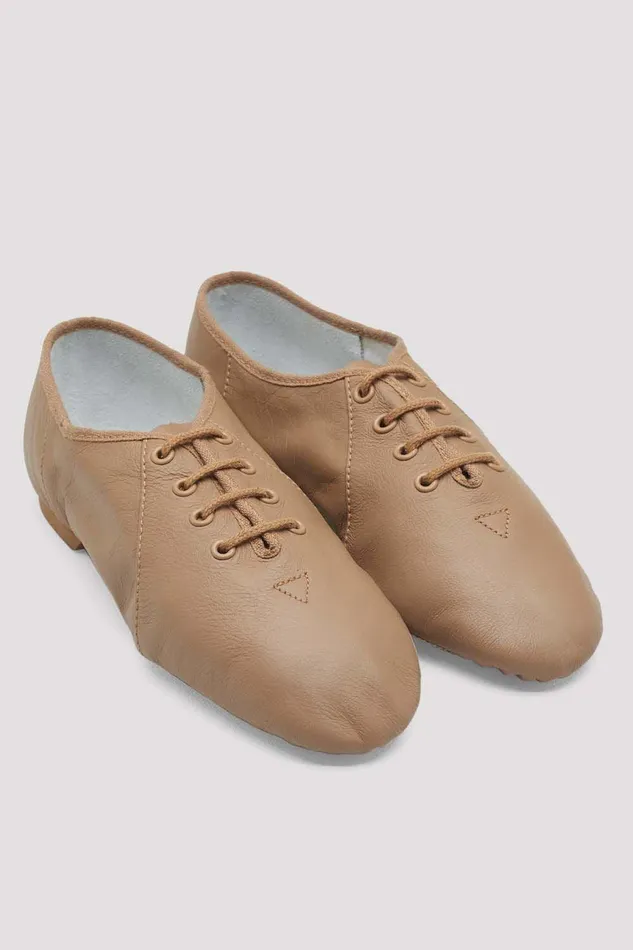 Bloch Jazz Adults Ladies Jazzsoft Leather Jazz Shoes Tan Leather