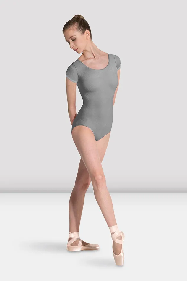 Bloch Leotards Adults Ladies Betri Cap Sleeve Leotard Grey