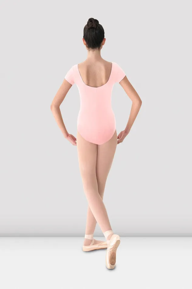 Bloch Leotards Adults Ladies Mirella Cap Sleeve Princess Seam Leotard Pink