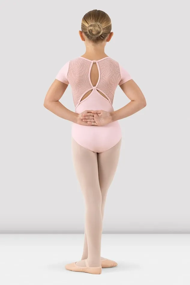 Bloch Leotards Children Girls Elsa Short Sleeve Leotard Candy Pink