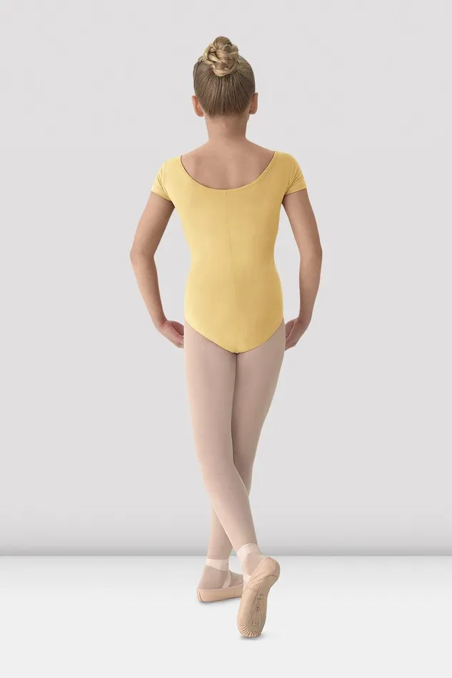 Bloch Leotards Children Girls Mirella Classic Short Sleeve Leotard Buttercup Bloch Leotards Children Girls Mirella Classic Short Sleeve Leotard Buttercup