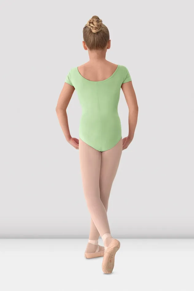 Bloch Leotards Children Girls Mirella Classic Short Sleeve Leotard Seafoam Bloch Leotards Children Girls Mirella Classic Short Sleeve Leotard Seafoam