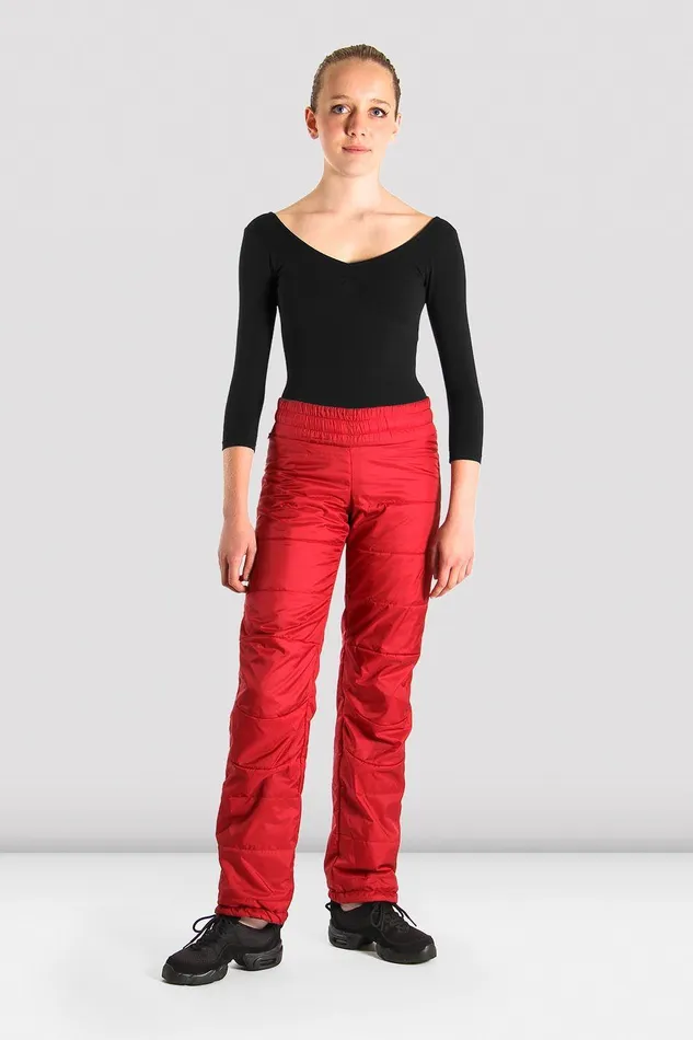 Bloch Mens Adults Adult Reversible Warm Up Pant Red