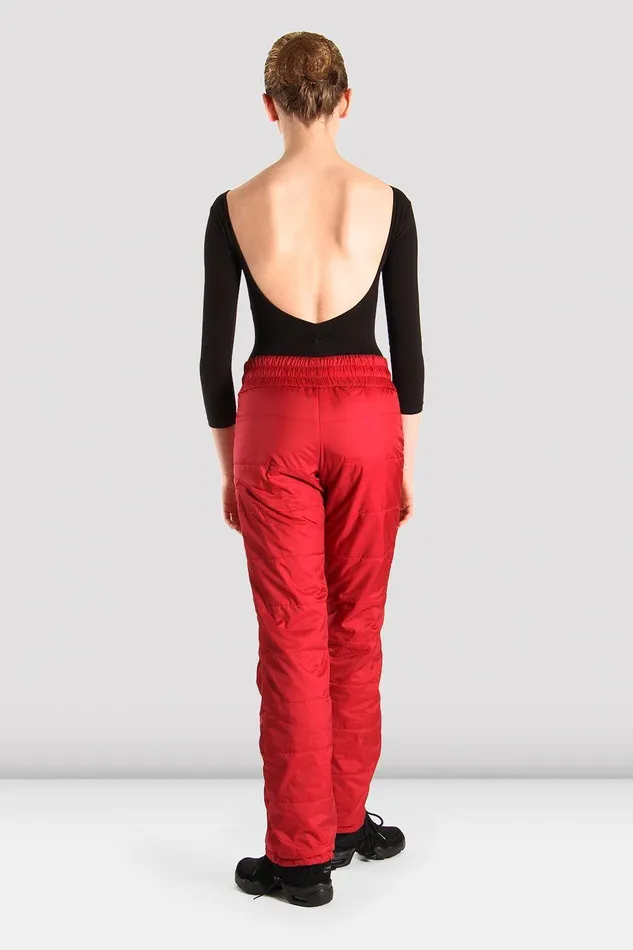 Bloch Mens Adults Adult Reversible Warm Up Pant Red