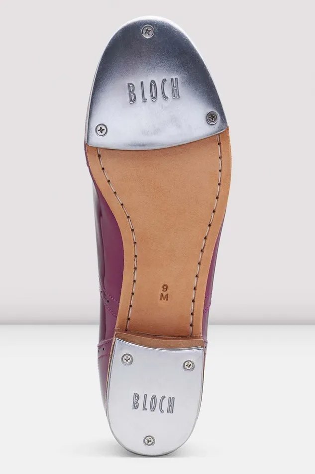Bloch Mens Adults Mens Jason Samuels Smith Patent Tap Shoes Metallic Purple