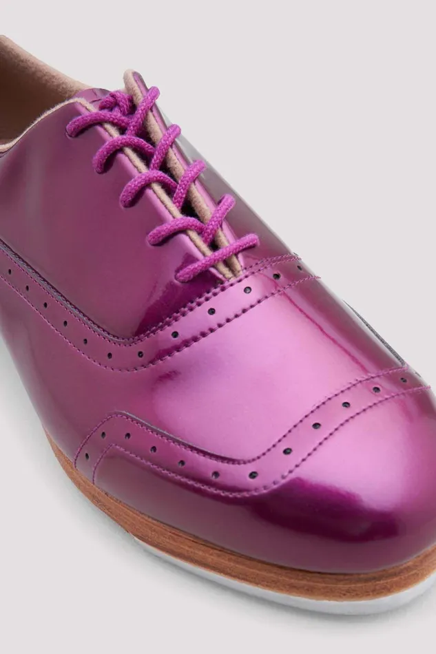 Bloch Mens Adults Mens Jason Samuels Smith Patent Tap Shoes Metallic Purple