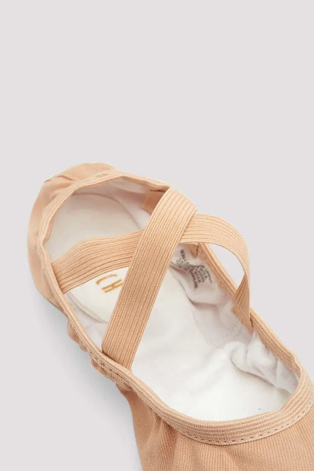 Bloch Mens Adults Mens Performa Stretch Canvas Ballet Shoes Sand Canvas