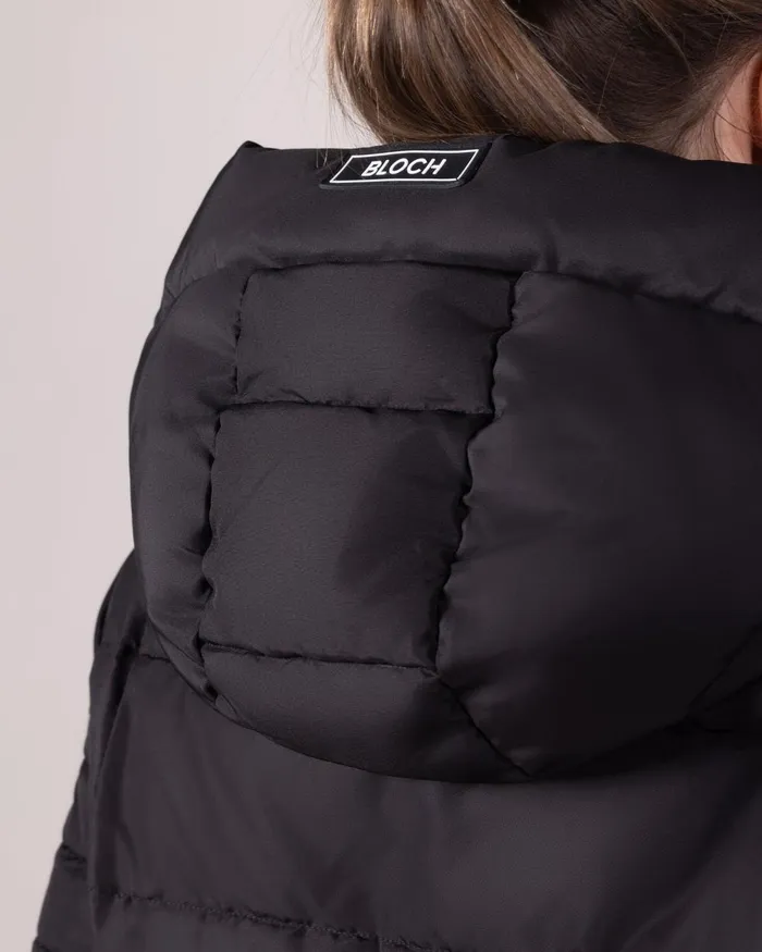 Bloch Outerwear Adults Bloch Longline Puffer Black Bloch Outerwear Adults Bloch Longline Puffer Black