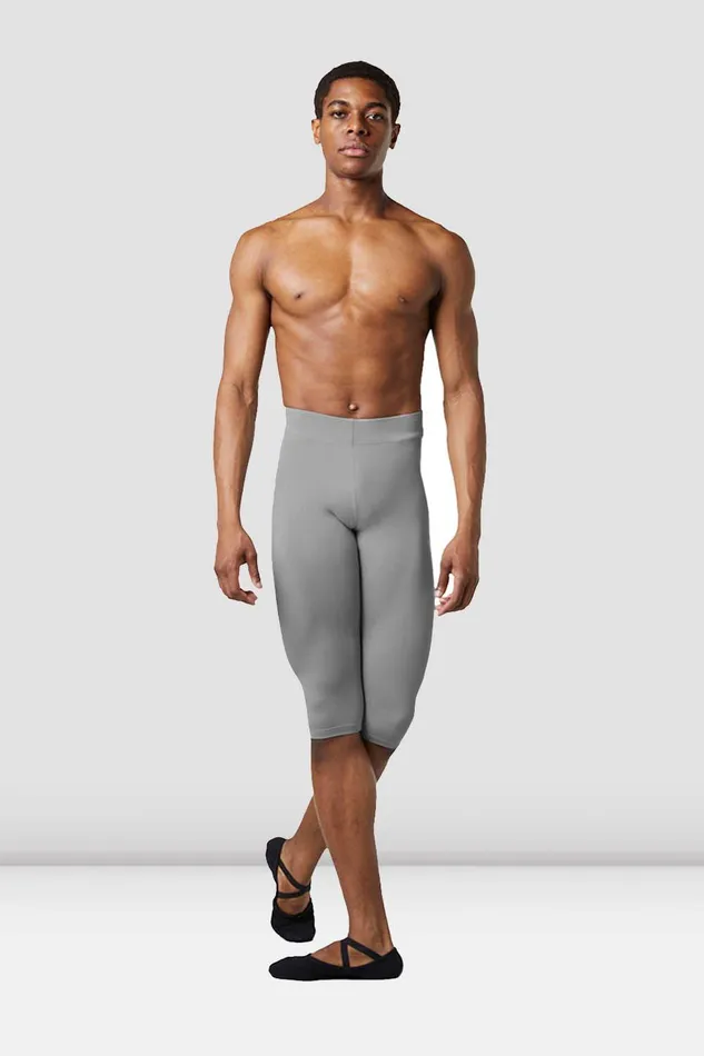 Bloch Pants and Leggings Adults MensBoys Knee Length Rehearsal Tights Grey