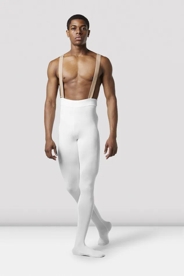 Bloch Pants and Leggings Adults MensBoys Performance Footed Dance Tight White