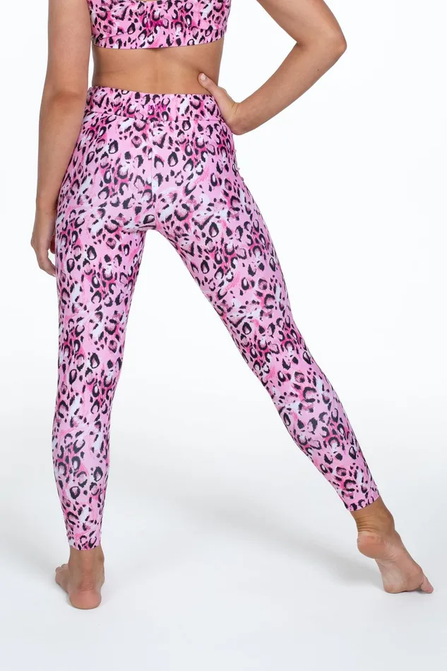 Bloch Pants and Leggings Children Bloch X Flo Active Full Length Legging Sketch Leopard Bloch Pants and Leggings Children Bloch X Flo Active Full Length Legging Sketch Leopard